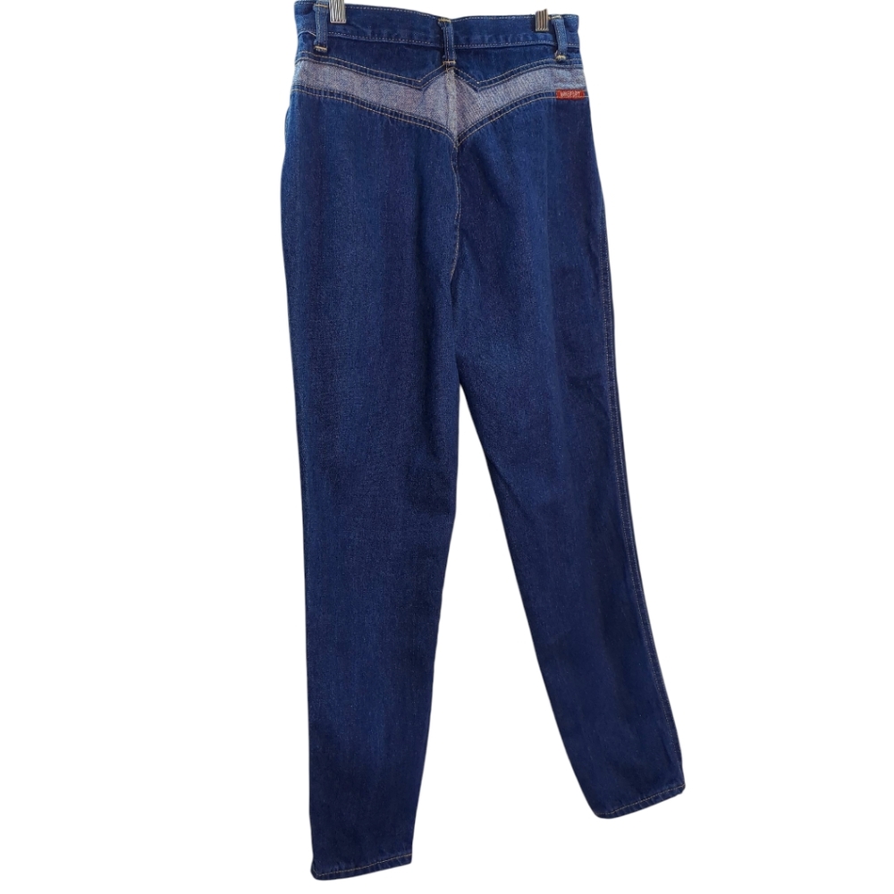 NanSport 80’s Vintage Jeans Hi Rise Barrel Fit Denim SZ 27” W -Made in Japan - Picture 4 of 11